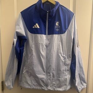 Official 2025 Boston Marathon Adidas Adizero Windbreaker — Size L